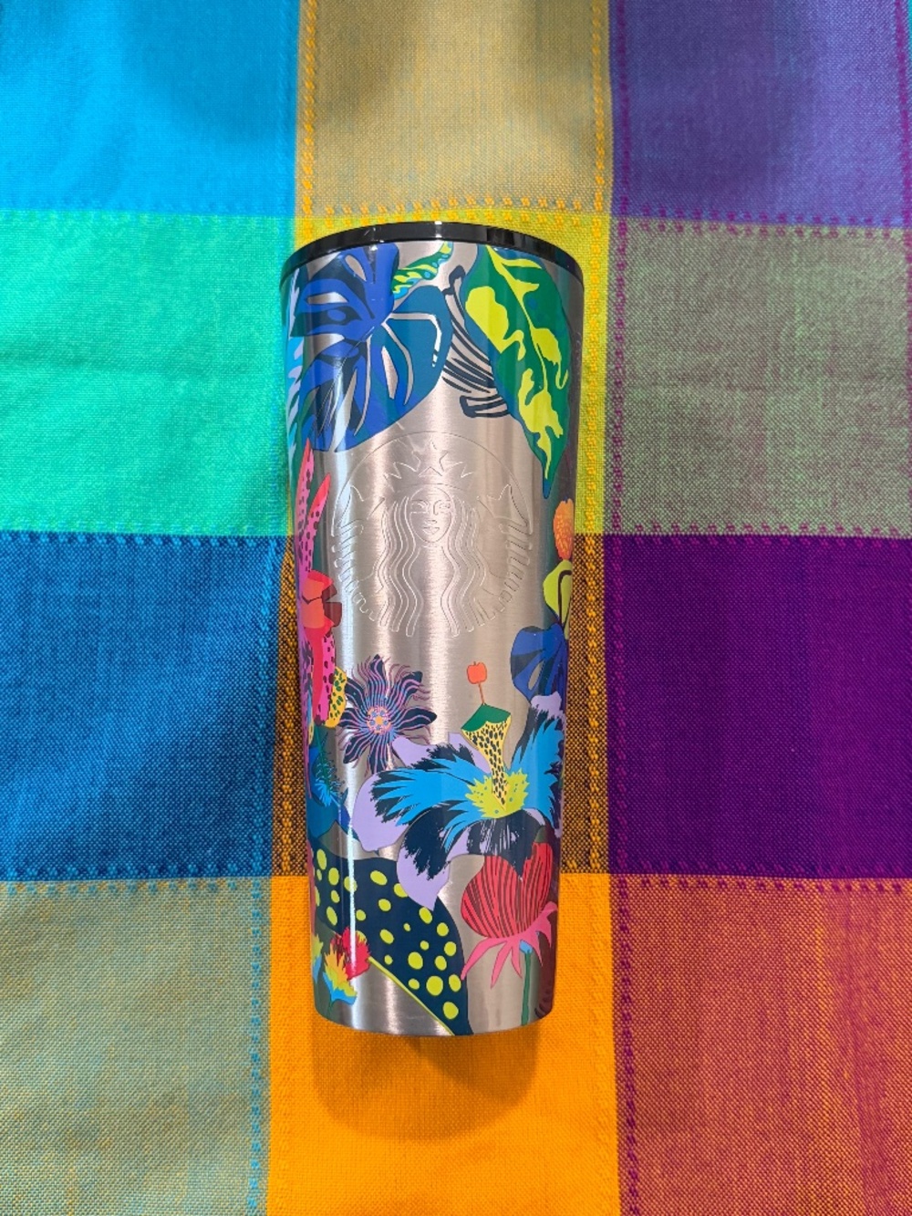 Starbucks Stainless Steel Immersive Florals Tumbler 24 fl oz